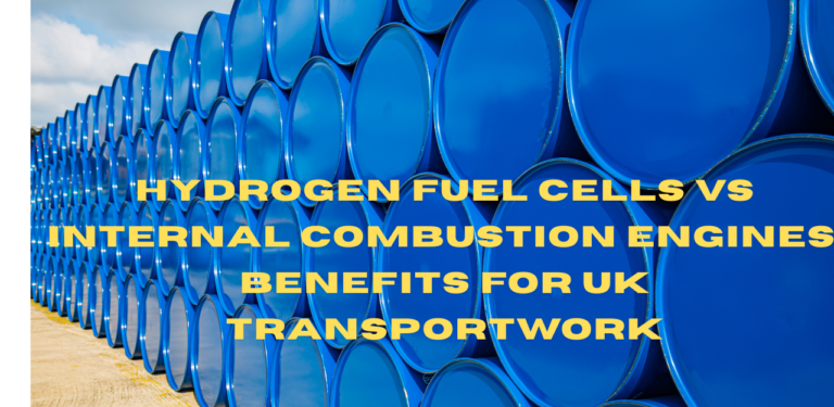 Hydrogen fuel cells versus internal combustion engines showing benefits for UK transport